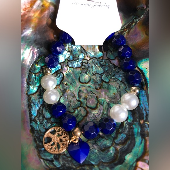 Merona Navy Pink Floral Crossbody & Bracelet - Picture 10 of 10